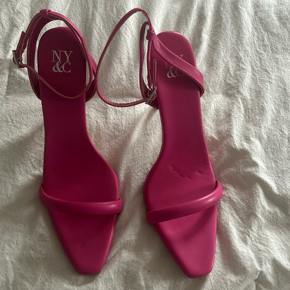 Hot pink heels